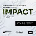 FinnCERES IMPACT Forum: Sustainability through innovative bio-based materials