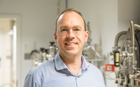 Prof. Robin Ras, the head of Soft Matter and Wetting research group. Photo by Mikko Raskinen