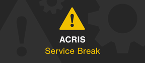 ACRIS service break