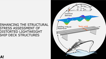 Enhancing the structural stress assessment of distorted lightweight ship deck structures